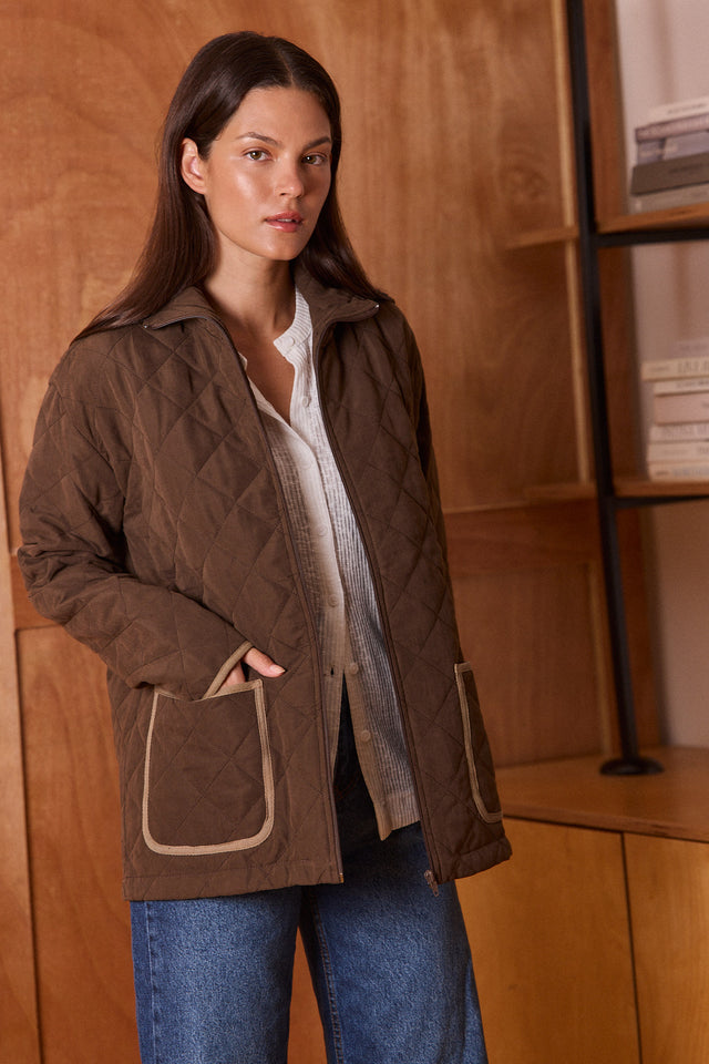 HOS Heritage Quilted Coat