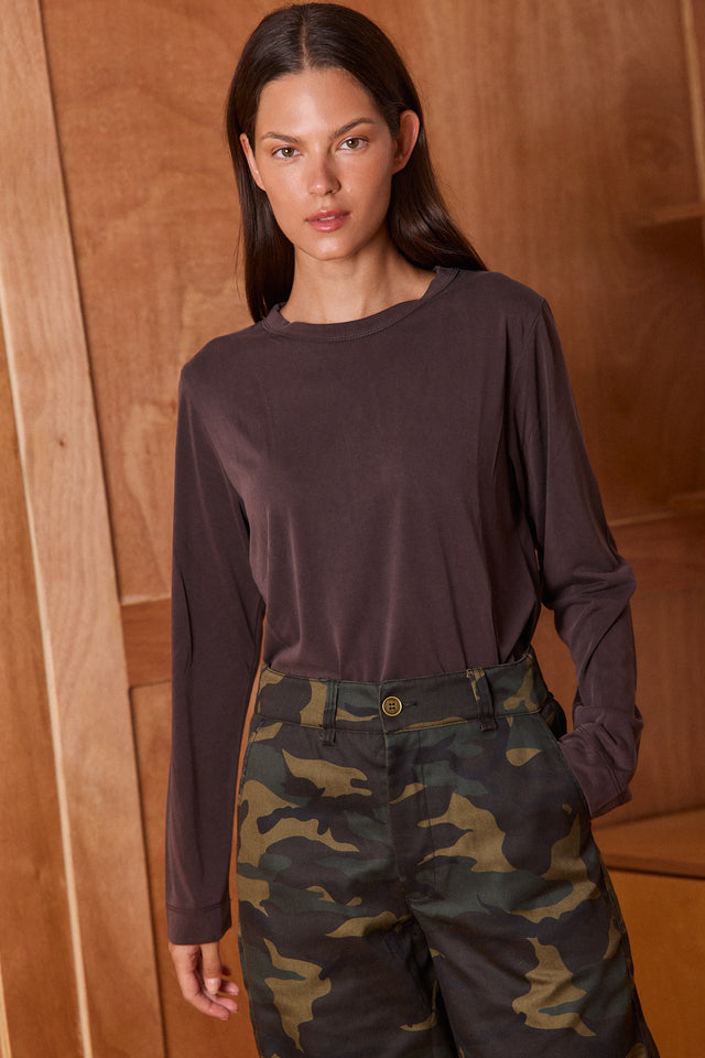 Modal Top Crew Neck