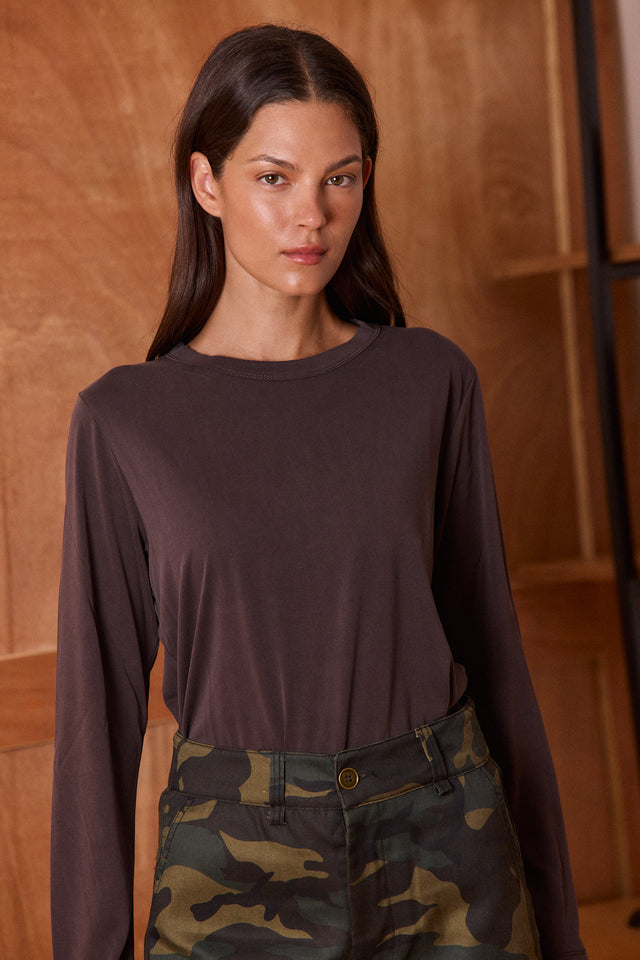 Modal Top Crew Neck