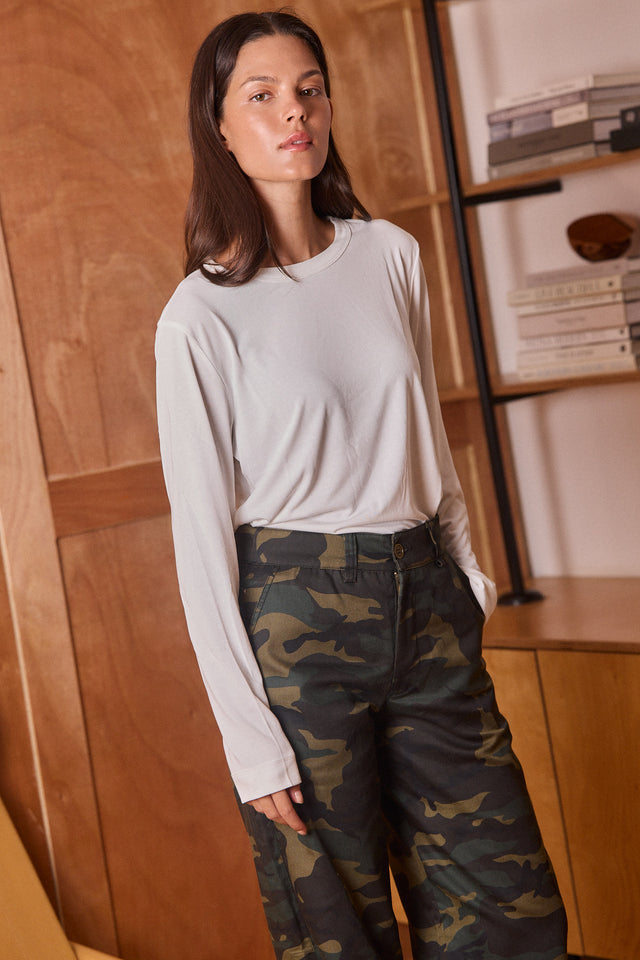 Modal Top Crew Neck