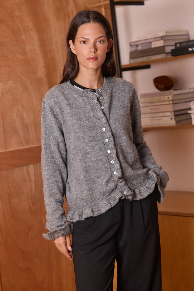 Alexa Frill Cardigan