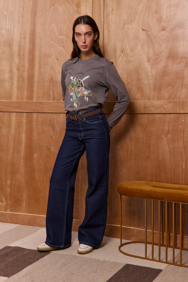 HOS Captain Top - Grey