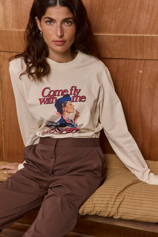 HOS First Class Top - Cream