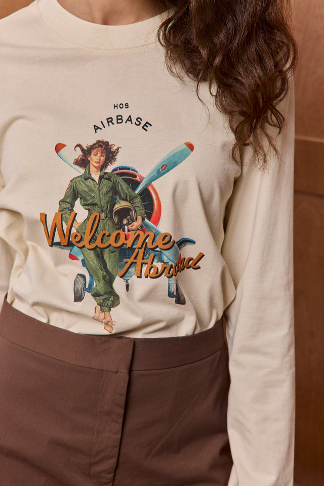 HOS Captain Tee - Cream