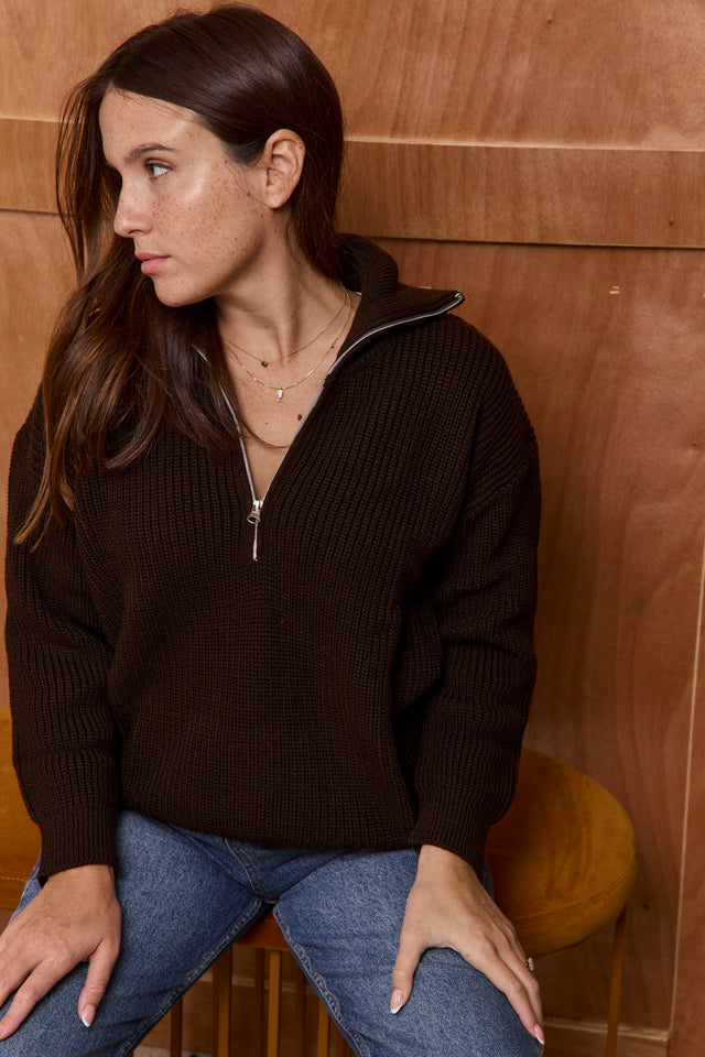 The Zipper Sweater