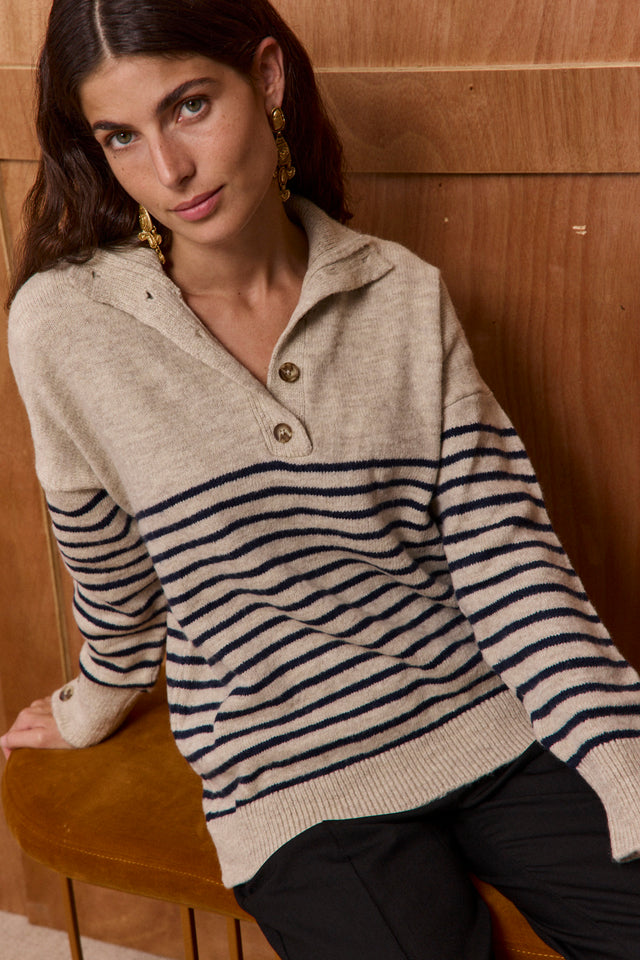 Striped Classic Sweater