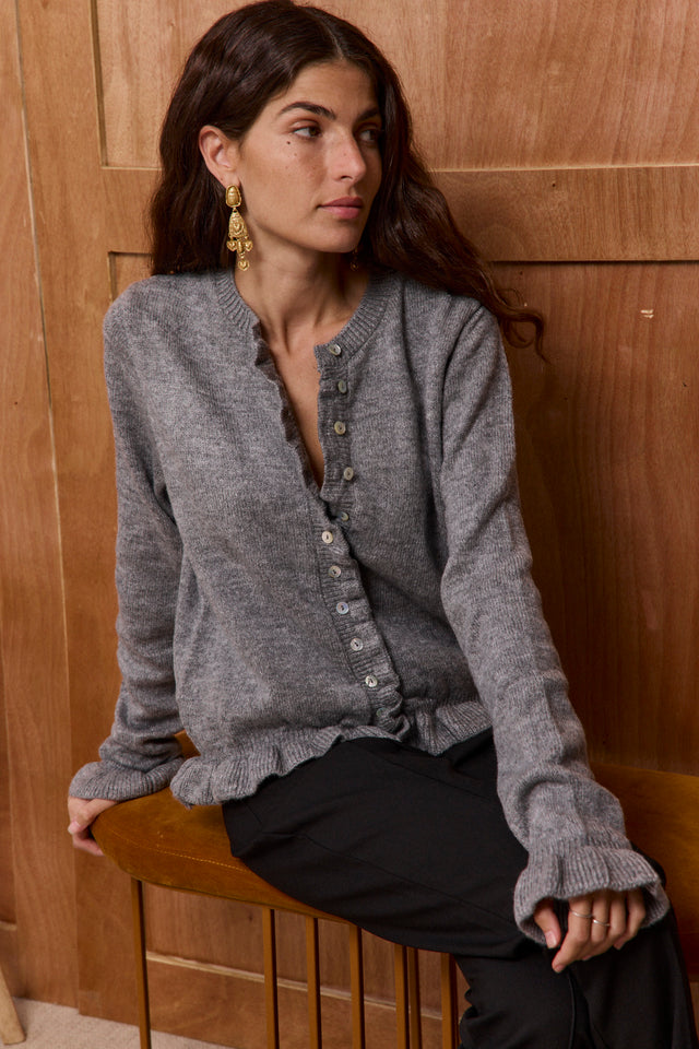 The Frill Cardigan