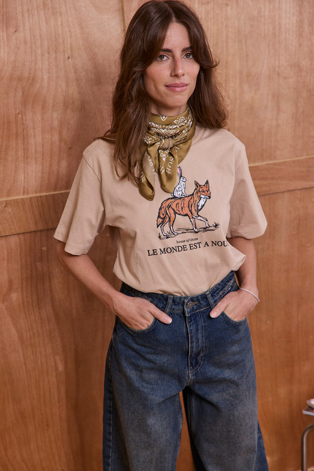THE WORLD IS OURS TEE