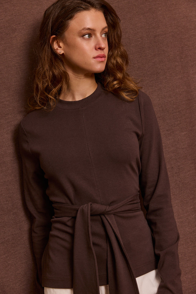 Tie-Fit Heavy Cotton Top