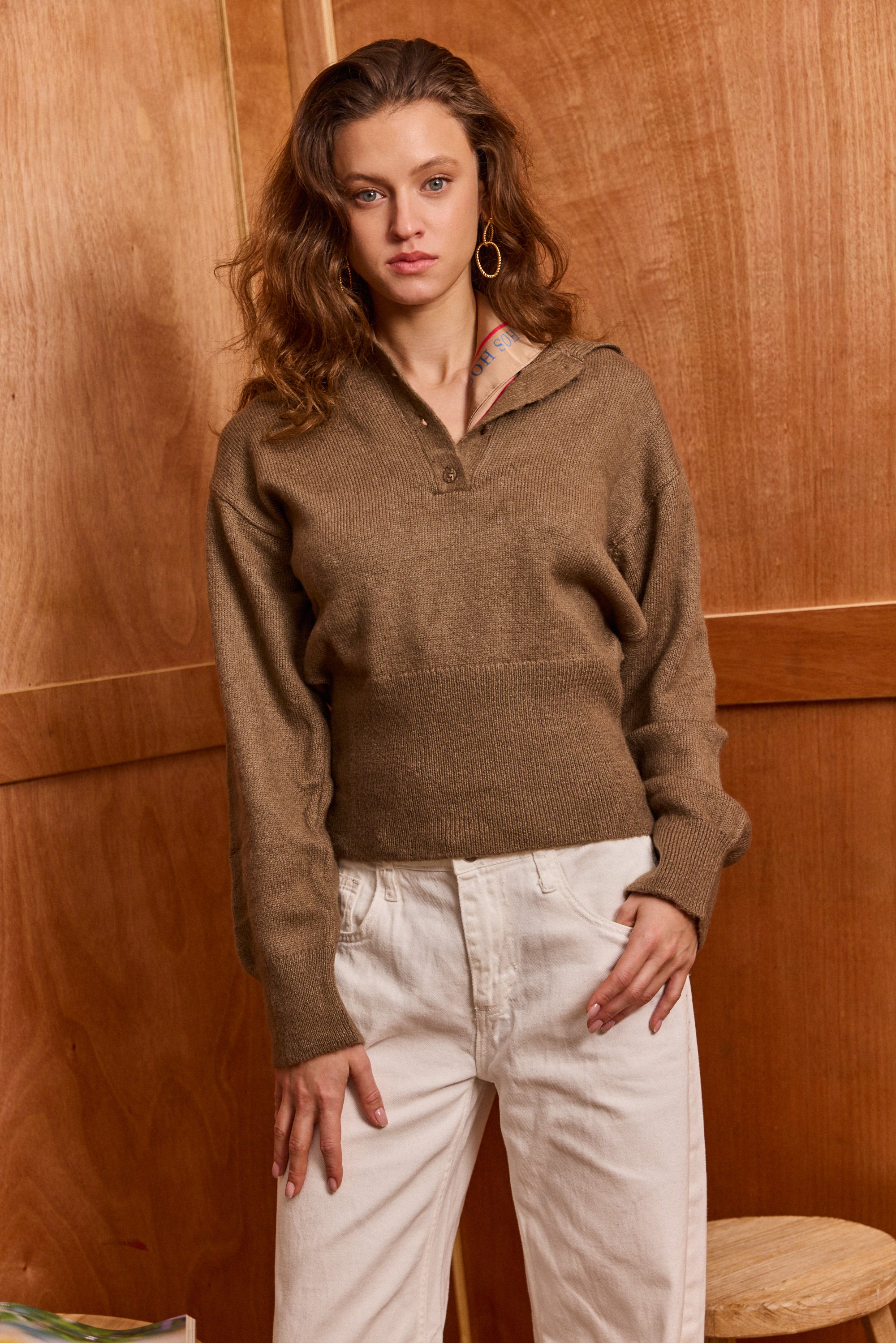 The Fold Over Sweater