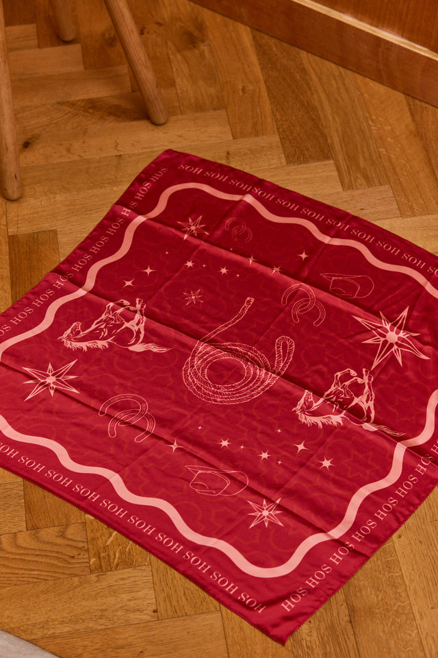 HOS Farm Satin Scarf