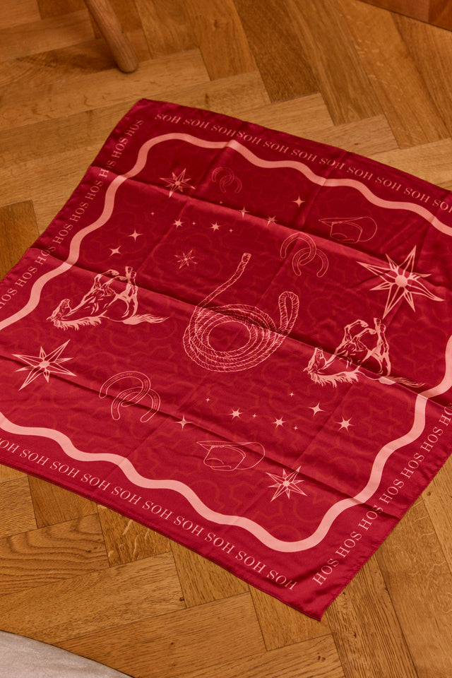 HOS Farm Satin Scarf