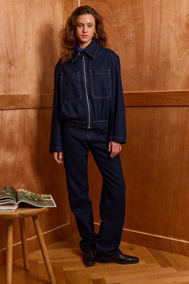 The Iconic Denim Jacket