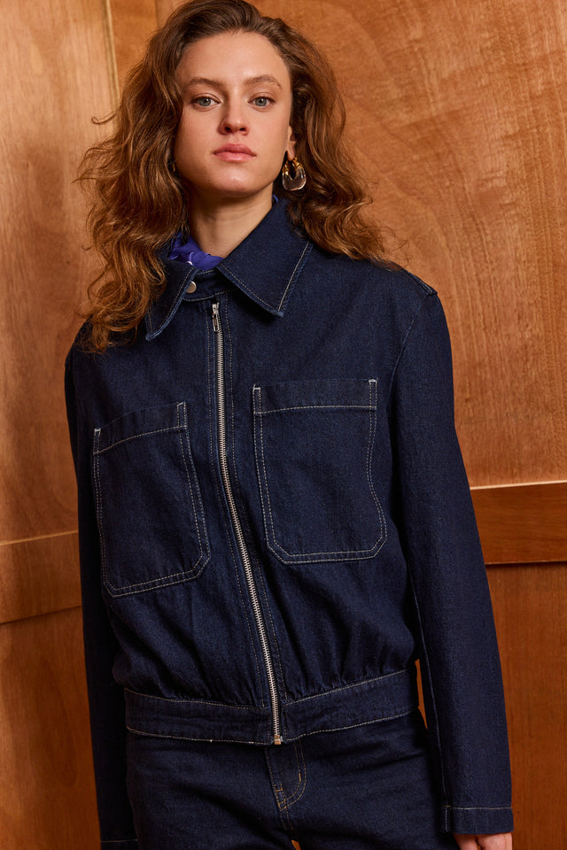 The Iconic Denim Jacket