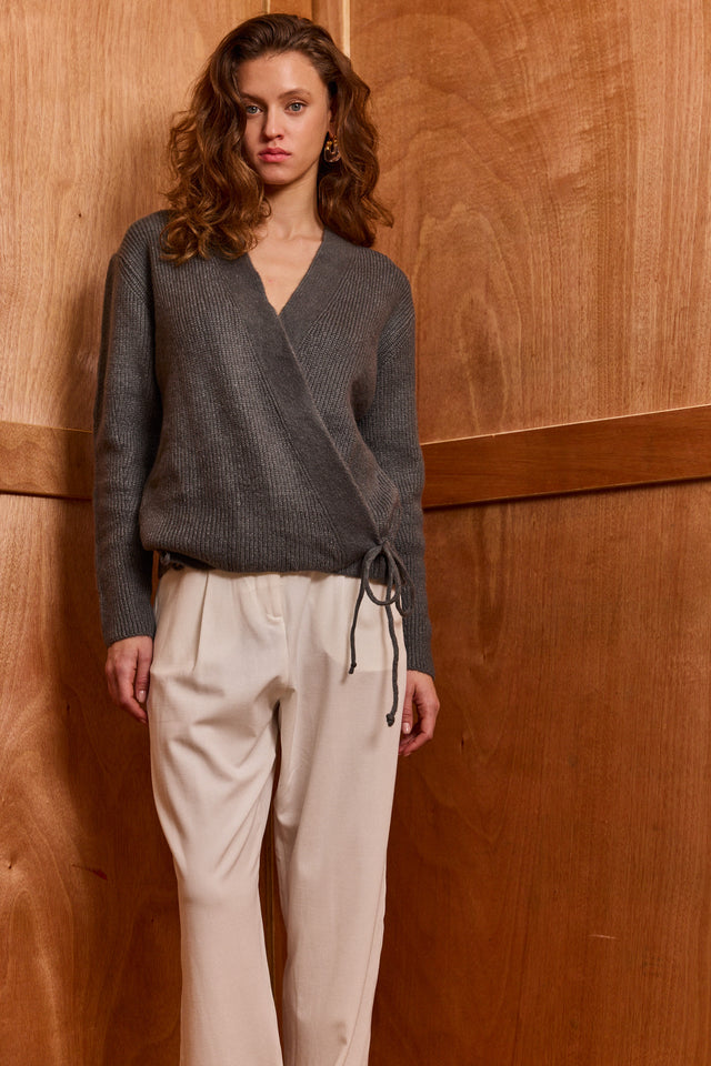 HOS Wrap Sweater