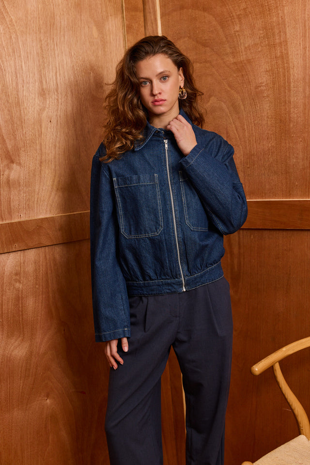 The Iconic Denim Jacket