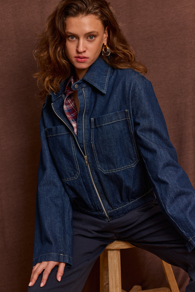 The Iconic Denim Jacket