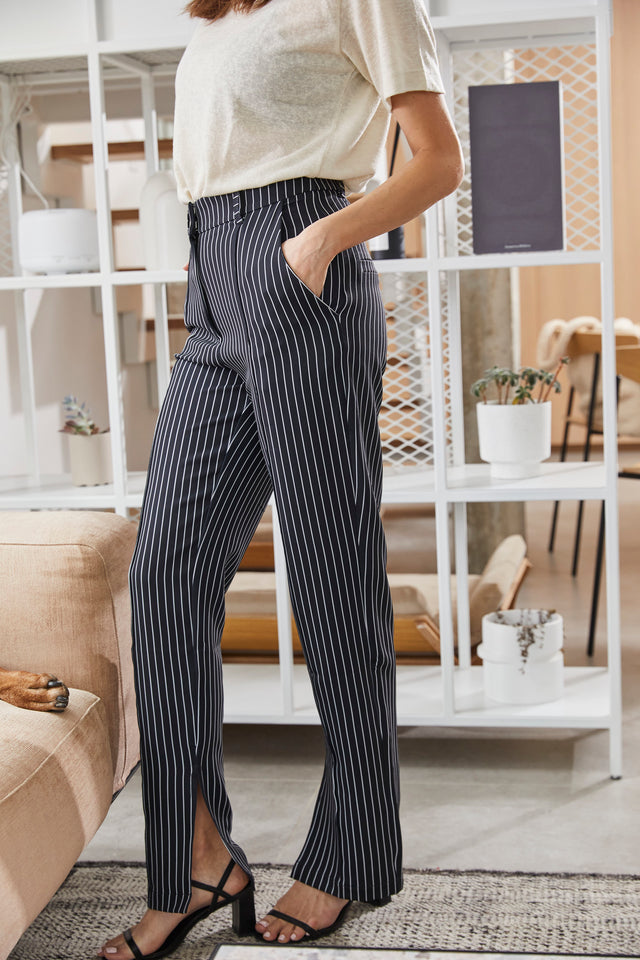 Laurent Striped Trousers