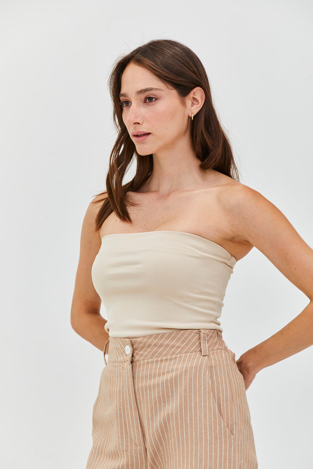 The Strapless Top